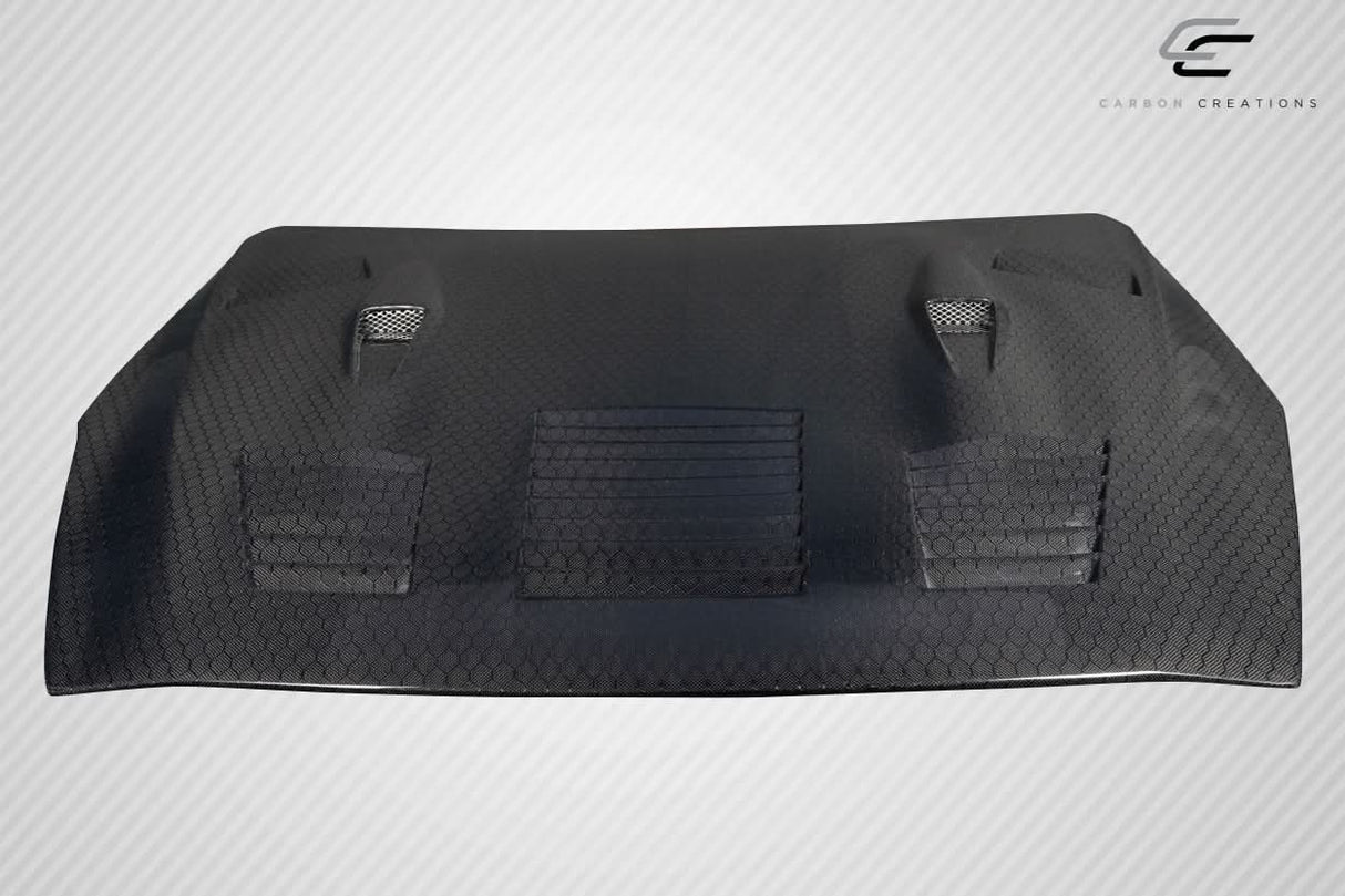 2009-2016 Nissan GT-R R35 Geo6ix GT2 Style Hood - Carbon Fiber