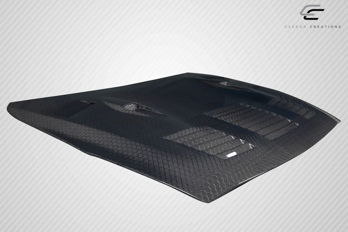 2009-2016 Nissan GT-R R35 Geo6ix GT2 Style Hood - Carbon Fiber