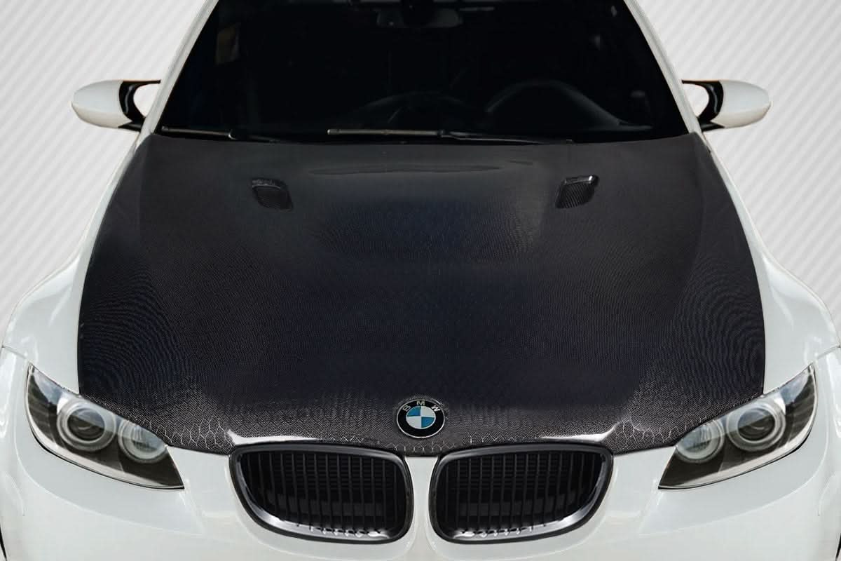 2007-2010 BMW 3 Series Geo6ix M3 Look Hood - Dry Carbon