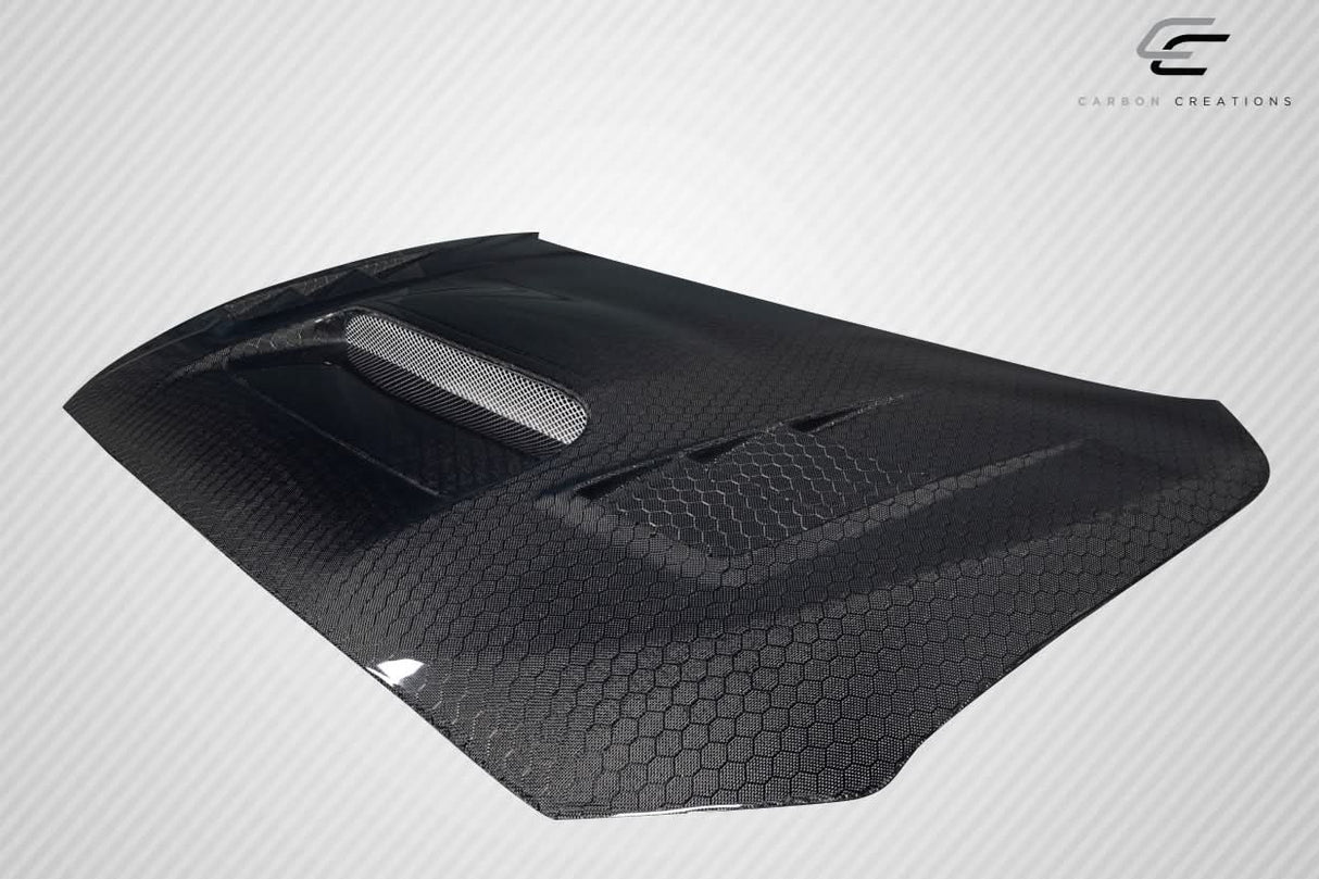 2015-2021 Subaru WRX Geo6ix Style Hood - Carbon Fiber