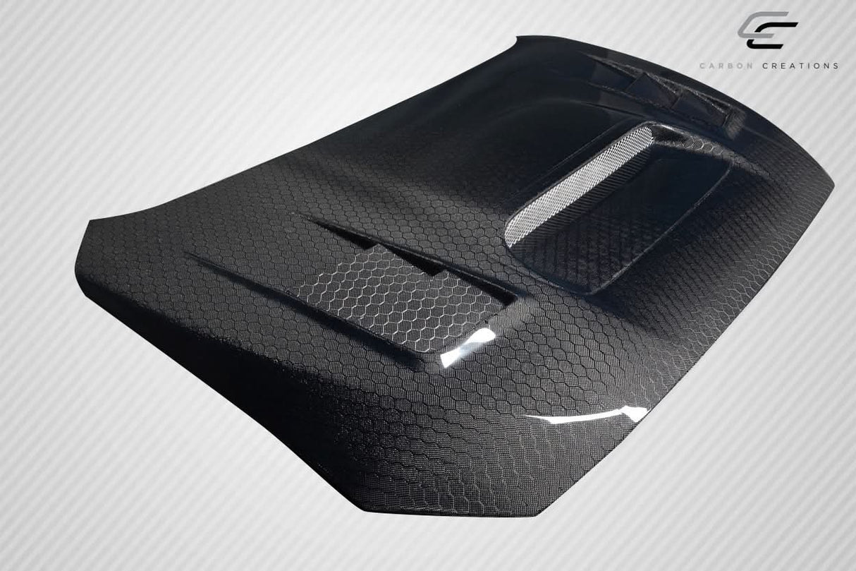 2015-2021 Subaru WRX Geo6ix Style Hood - Carbon Fiber