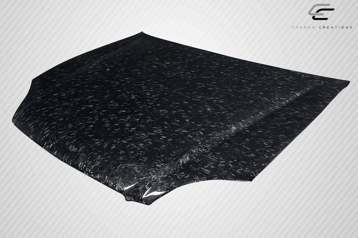 1999-2000 Honda Civic AeroForge Dritech OEM Look Hood - Carbon Fiber
