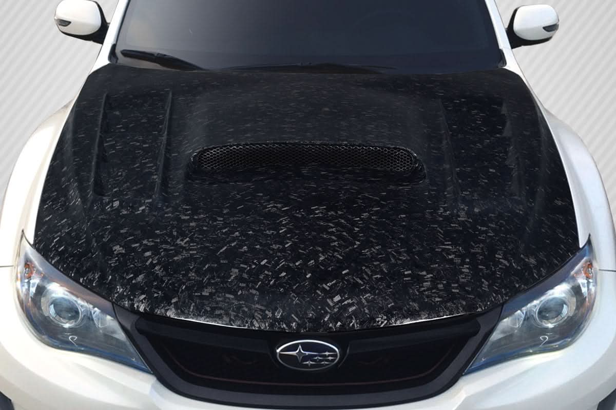 2008-2014 Subaru Impreza/WRX STI AeroForge Dritech GT Concept Style Hood - Carbon Fiber