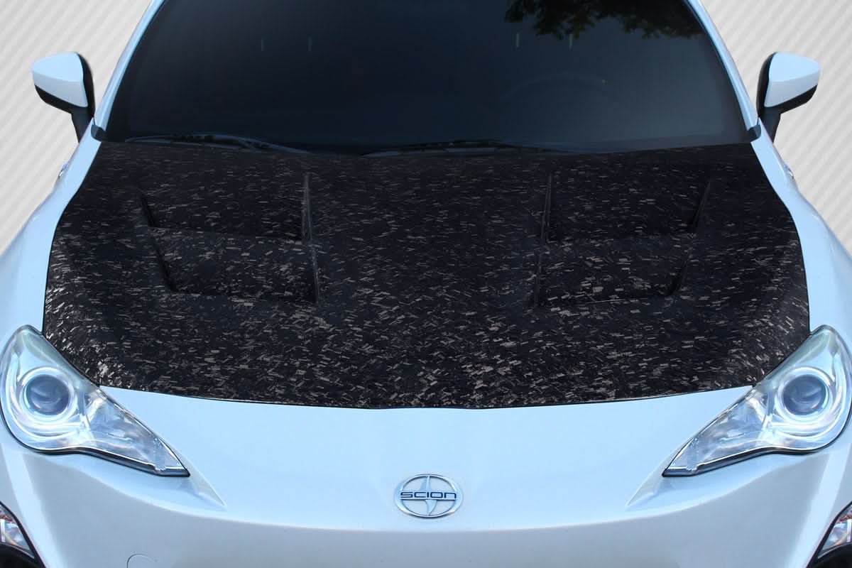 2013-2020 Toyota 86 AeroForge Dritech 86-R Style Hood - Carbon Fiber