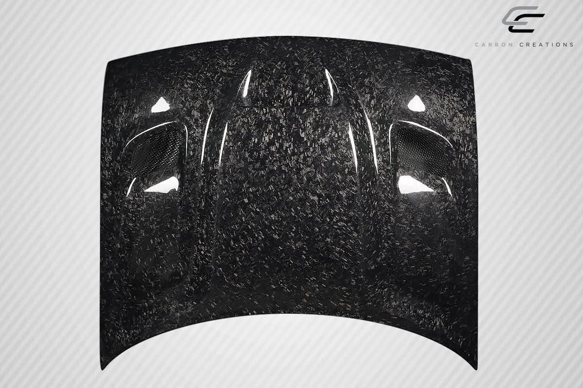 2008-2023 Dodge Challenger Hellcat Look Hood - Carbon Fiber