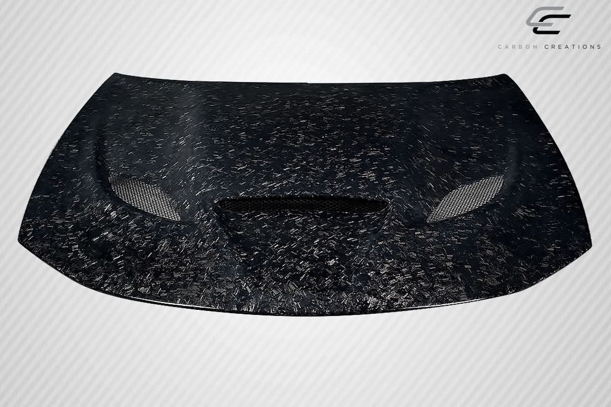 2015-2023 Dodge Charger Hellcat Look Hood - Carbon Fiber