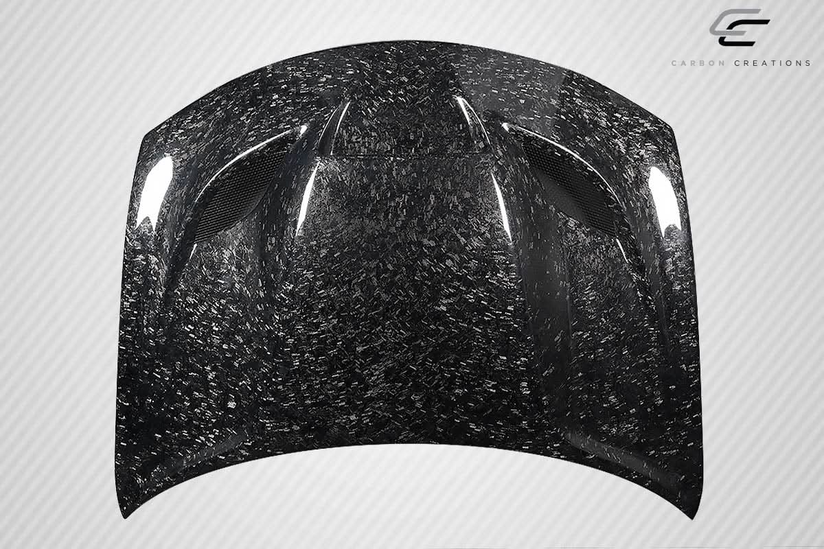 2015-2023 Dodge Charger Hellcat Look Hood - Carbon Fiber