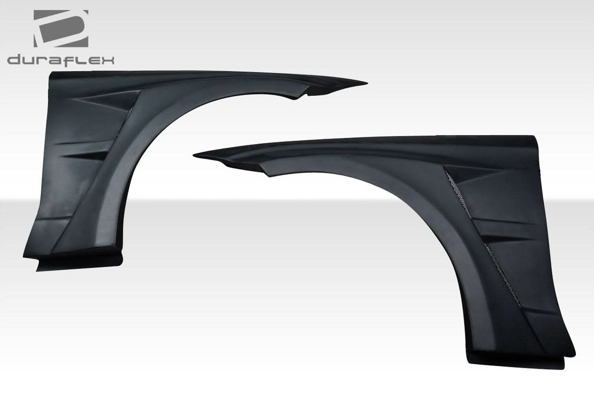 2012-2018 Mercedes CLS W218 Vector Style Wide Body Front Fenders - FRP