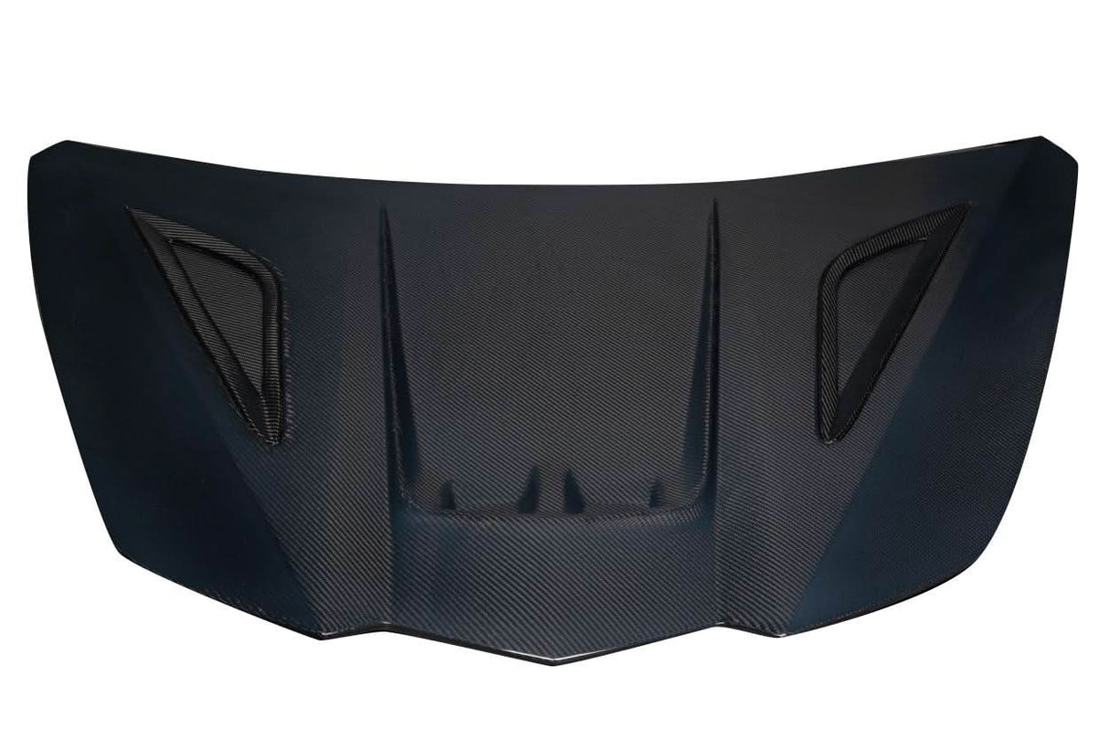 2020-2025 Chevrolet Corvette C8 Savannah Style Hood - Carbon Fiber