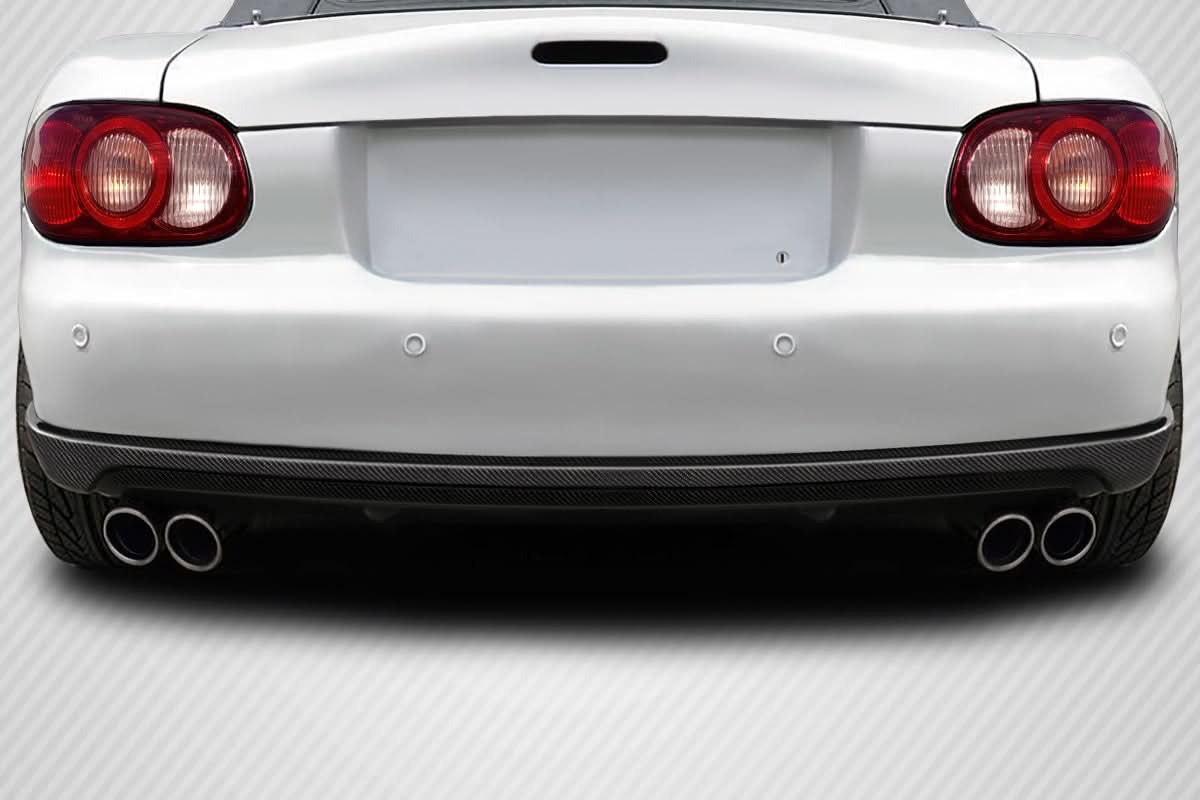 1999-2005 Mazda Miata Mazdaspeed Look Rear Diffuser - Carbon Fiber