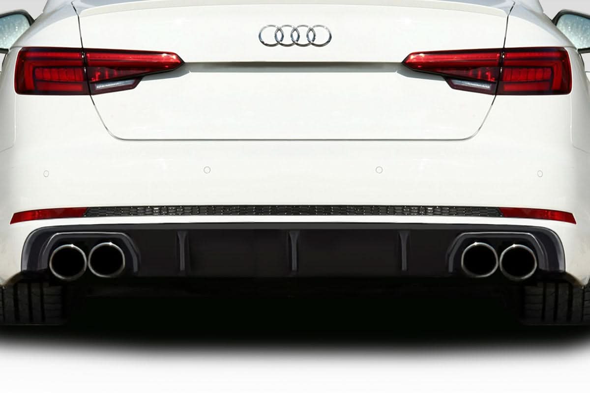 2018-2019 Audi S4 Circuit Style Rear Diffuser - 1 Piece - FRP