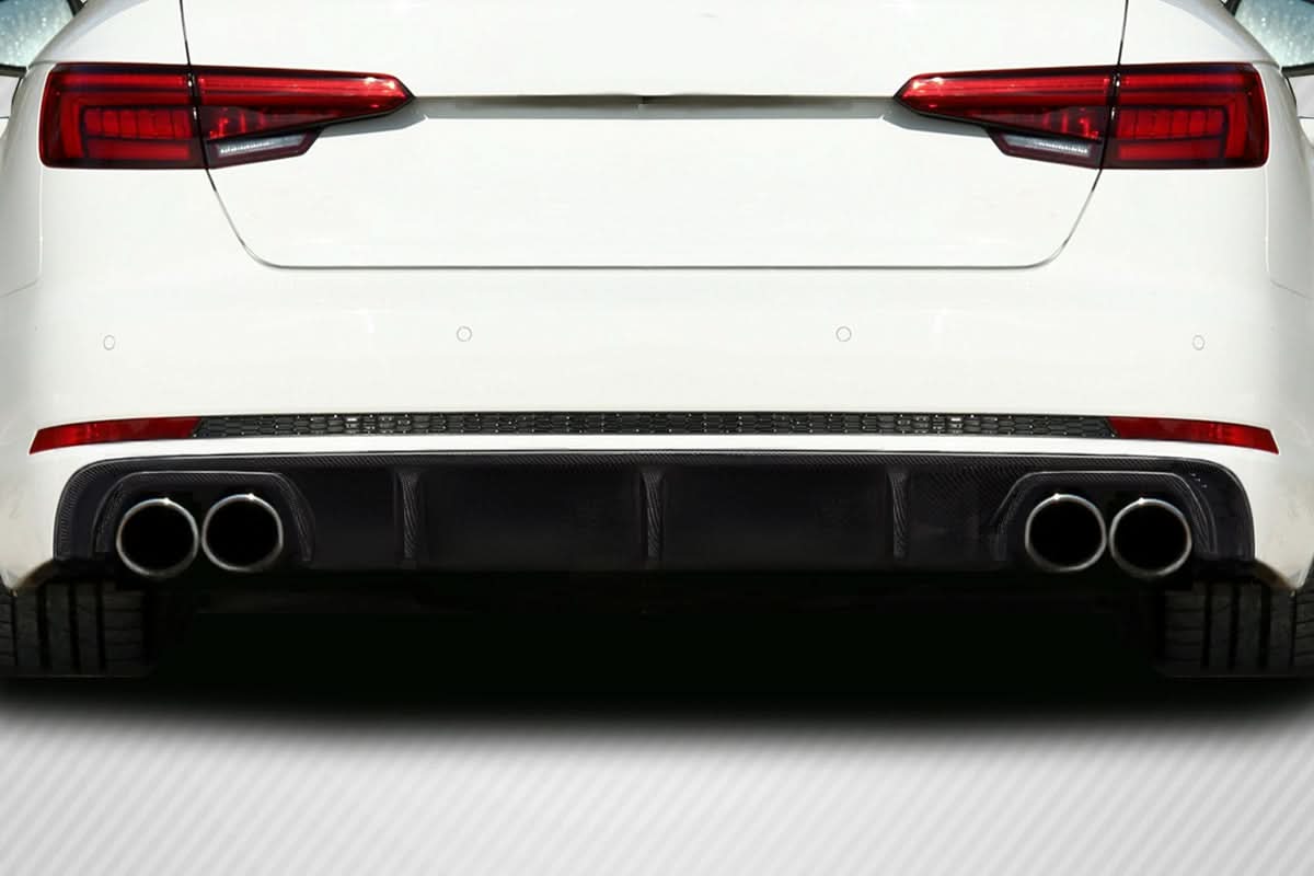 2018 Audi S4 Circuit Style Rear Diffuser - Carbon Fiber