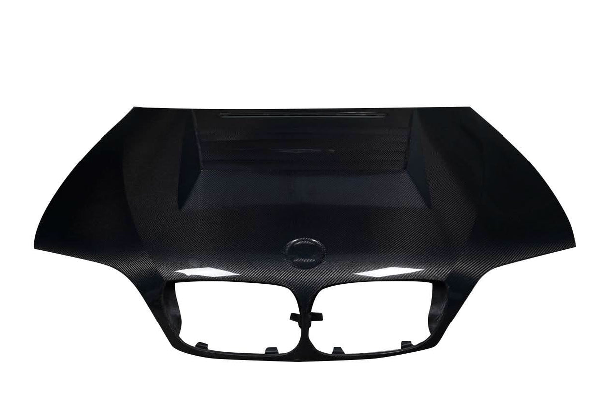 2002-2005 BMW 3 Series E46 D-1 Style Hood - Carbon Fiber