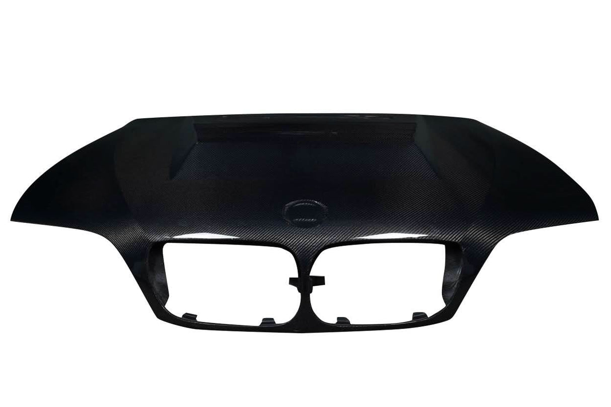 2002-2005 BMW 3 Series E46 D-1 Style Hood - Carbon Fiber