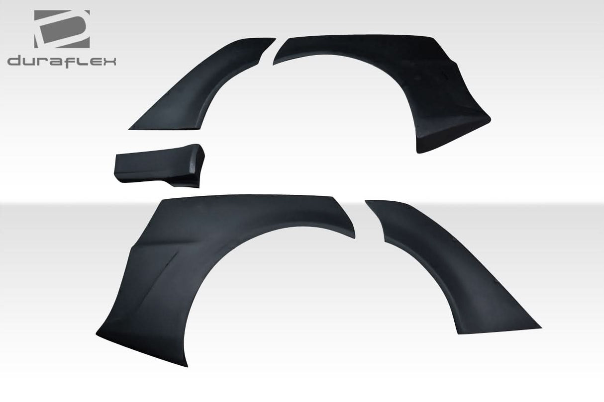 2008-2017 Mitsubishi Lancer Vantix Style Rear Fender Flares - FRP