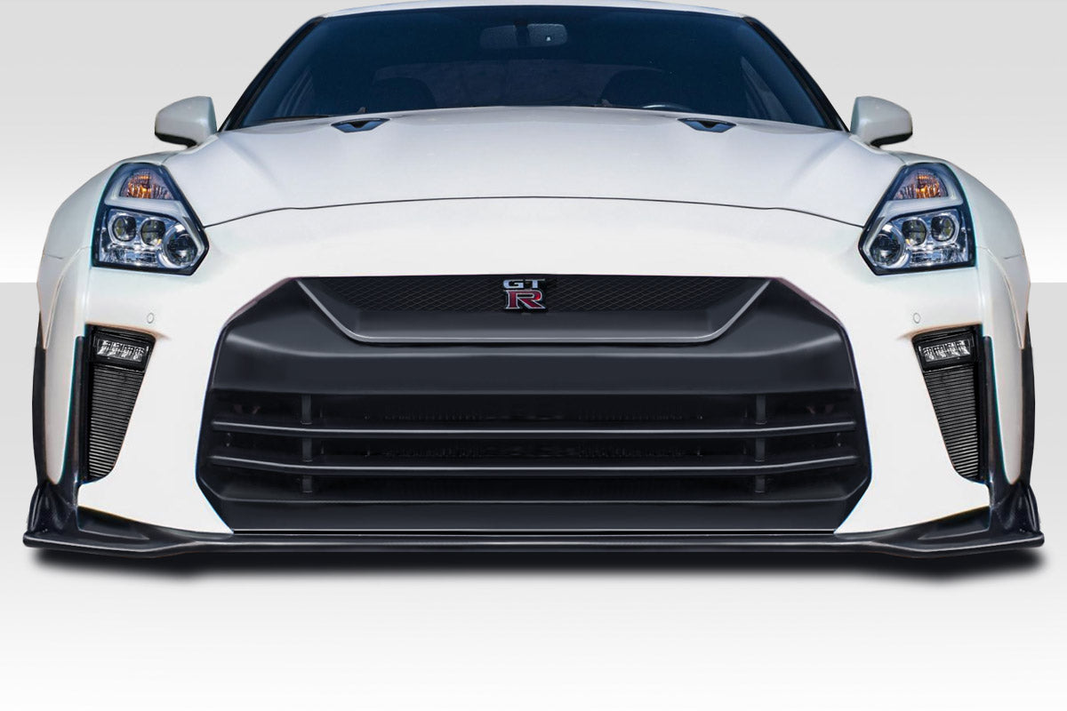 2017-2021 Nissan GT-R Stealth Style Front Bumper Cover - FRP
