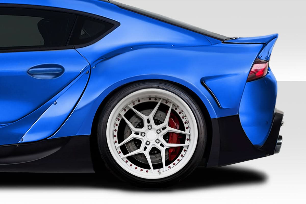 2020-2025 Toyota Supra A90 Goblin Style Rear Fender Flares - 4 Pieces - FRP