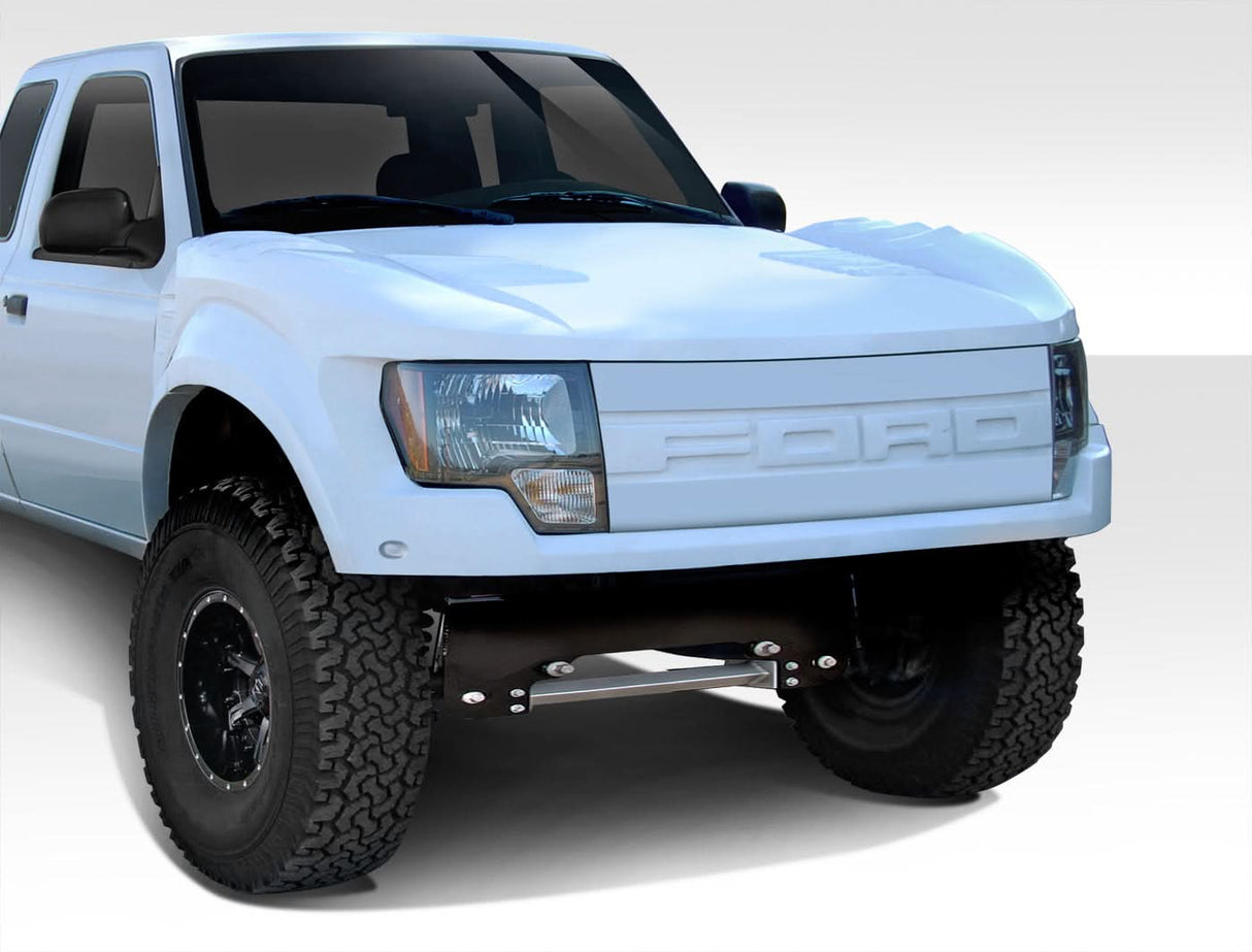 1993-2011 Ford Ranger Raptor Style Front End Conversion - 3 Piece - FRP