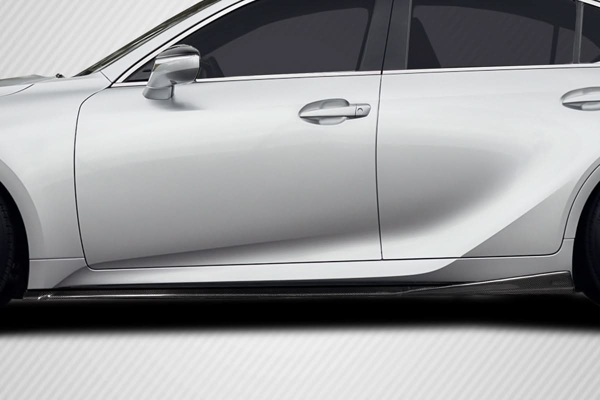 2021-2025 Lexus IS300 IS350 Geisha Style Side Skirt Rocker Panels