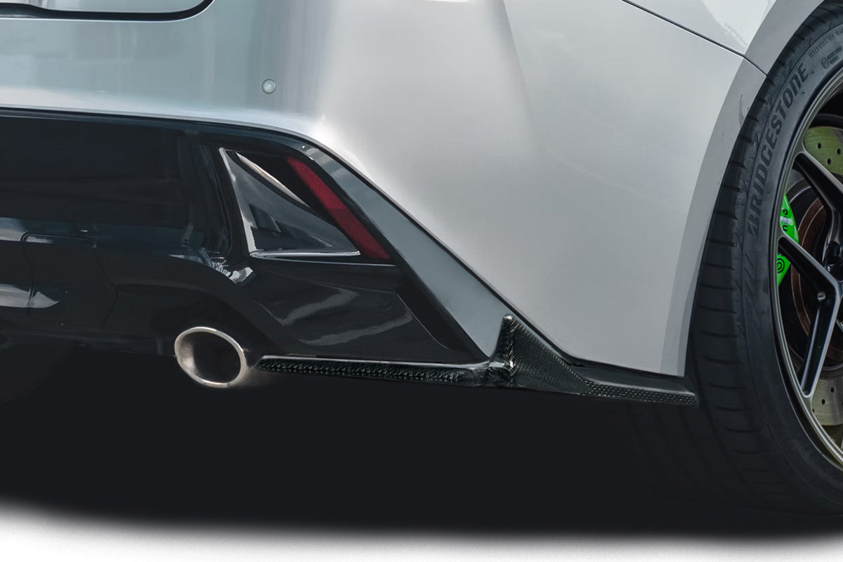 2021-2023 Lexus IS300 IS350 Carbon Creations Geisha Rear Lip Add On Spoilers - 2 Pieces
