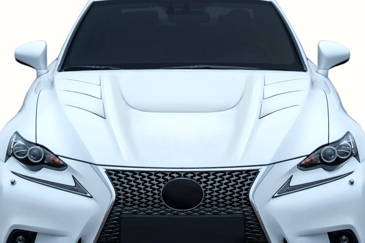 2014-2020 Lexus IS200T IS300 IS350 Akiyama Style Hood - FRP