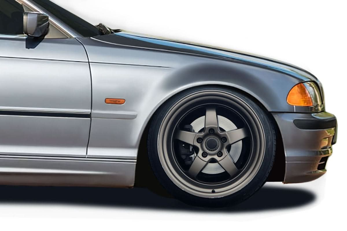 1999-2005 BMW 3 Series E46 Alpine Speed Style Front Fenders - FRP