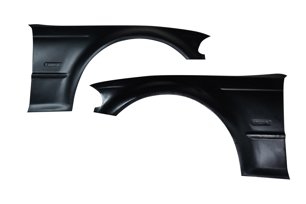 1999-2005 BMW 3 Series E46 4DR Duraflex Alpine Speed Front Fenders ( +30MM ) - 2 Pieces