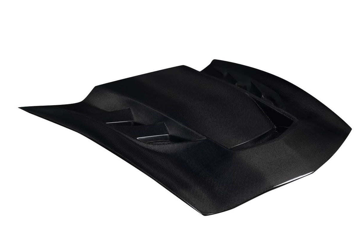 2014-2019 Chevrolet Corvette C7 Eagle Eye Style Hood - Carbon Fiber