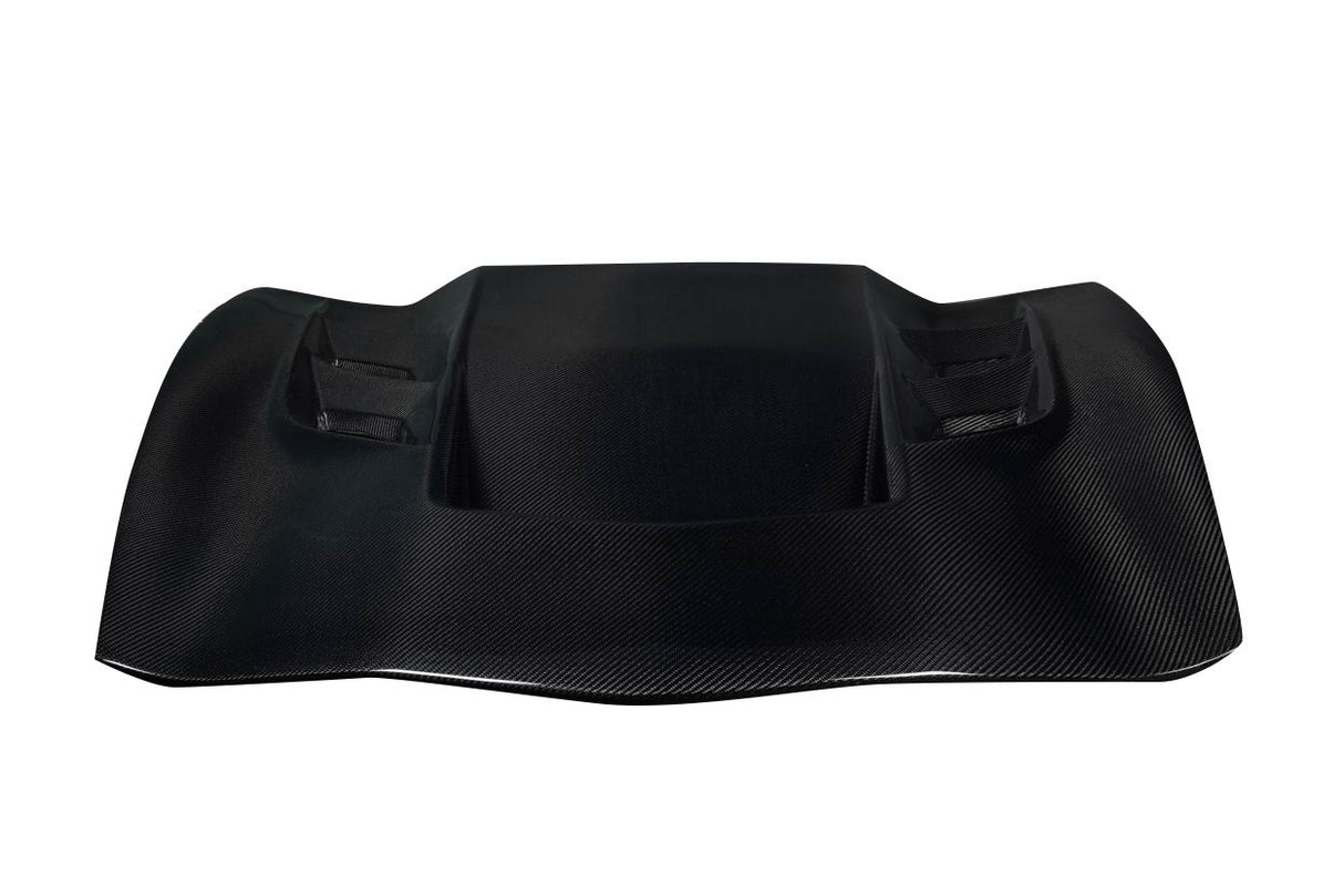2014-2019 Chevrolet Corvette C7 Carbon Creations Eagle Eye Hood - 1 Piece