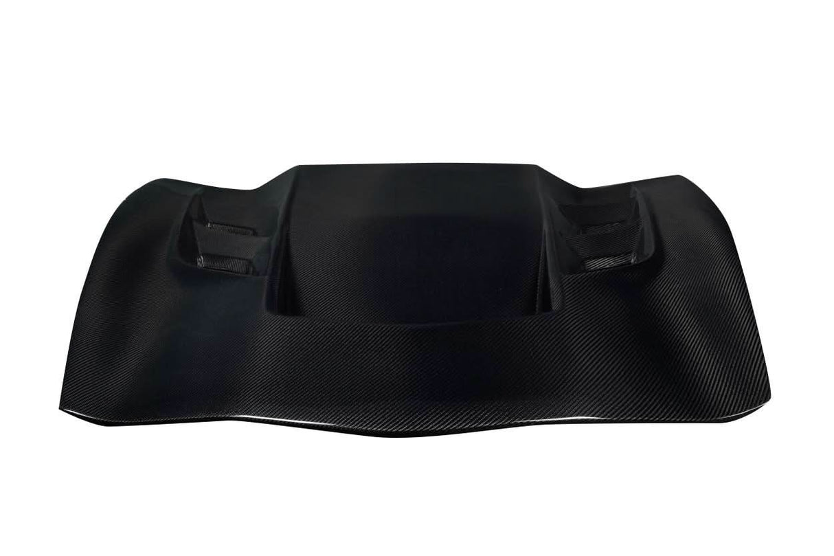 2014-2019 Chevrolet Corvette C7 Eagle Eye Style Hood - Carbon Fiber