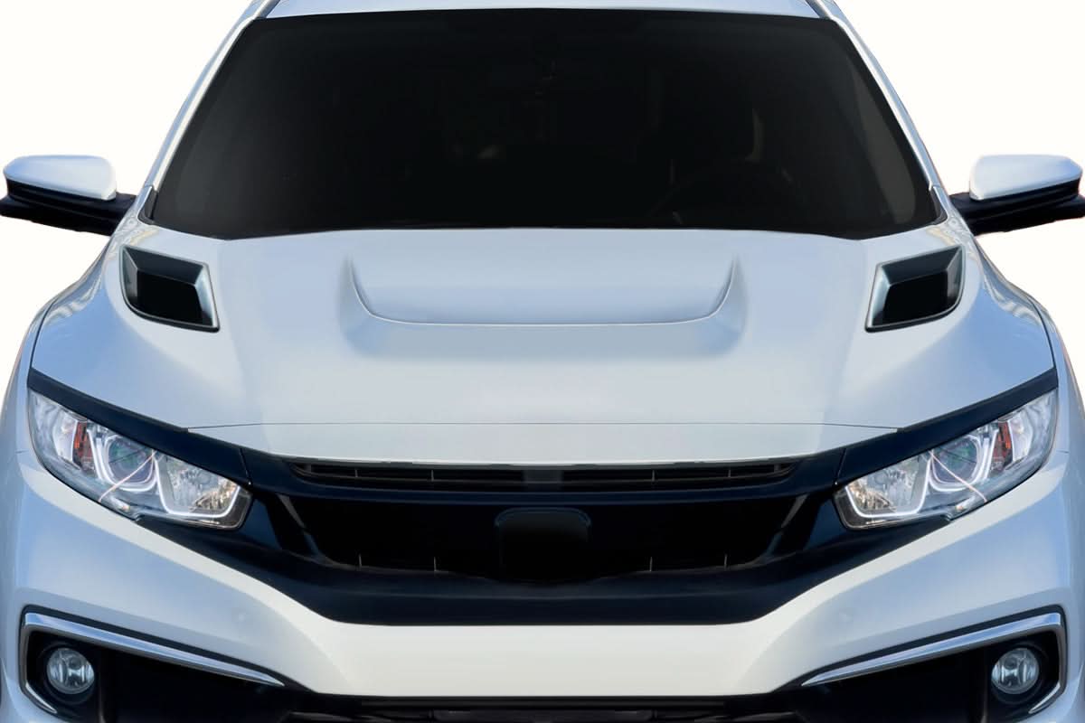 2016-2021 Honda Civic Shingo Style Hood - FRP