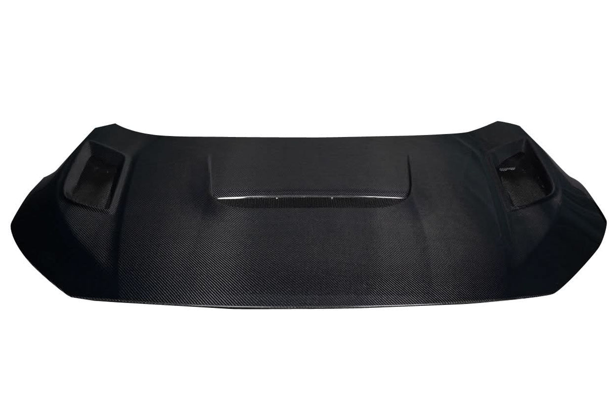 2016-2021 Honda Civic Shingo Style Hood - Carbon Fiber