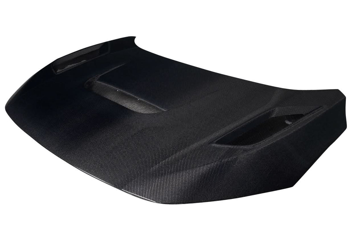 2016-2021 Honda Civic Shingo Style Hood - Carbon Fiber