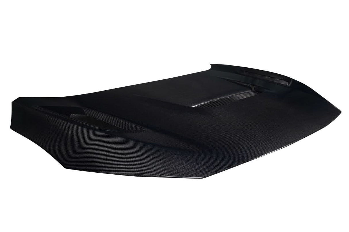 2016-2021 Honda Civic Shingo Style Hood - Carbon Fiber