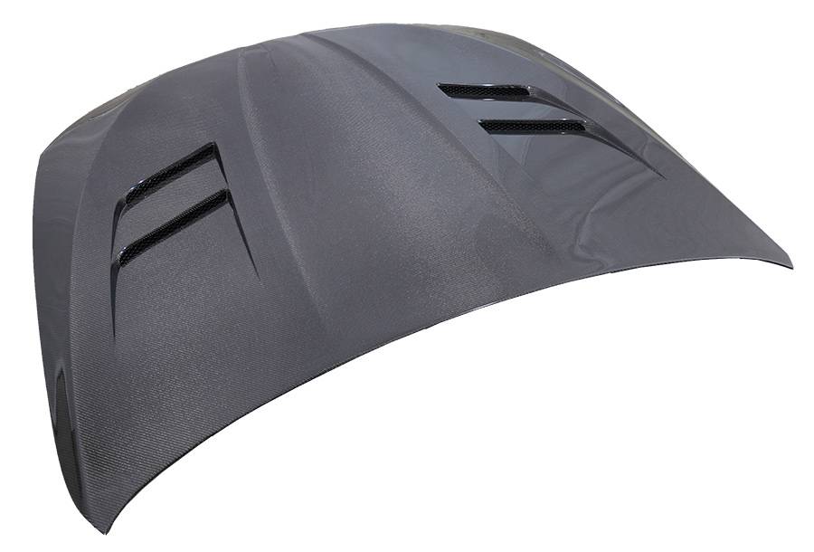 2011-2016 BMW 5 SERIES F10 4 doors AS Style Carbon Fiber Black Hood