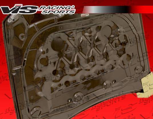 2009-2015 Cadillac CTS-V 2 doors OEM Style Carbon Fiber Black Hood