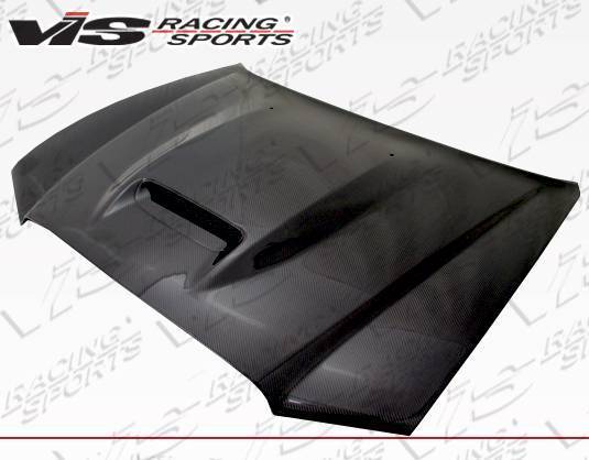2011-2014 Dodge Charger 4 doors SRT Style Carbon Fiber Black Hood