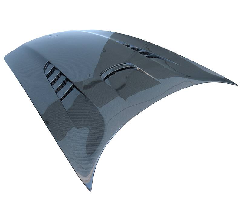 2011-2017 Porsche Cayenne 4 doors DTM Style Carbon Fiber Black Hood