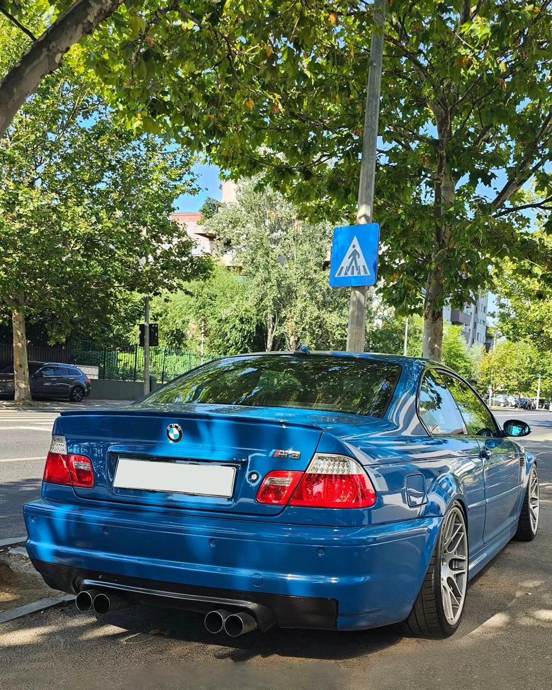 BMW 3 Series E46 M3 Coupe CL Style Carbon Fiber Rear Diffuser (2001 - 2006) - K2 Industries