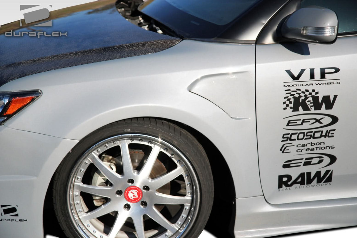 2011-2015 Scion tC GT Concept Style Fenders - 2 Piece - FRP