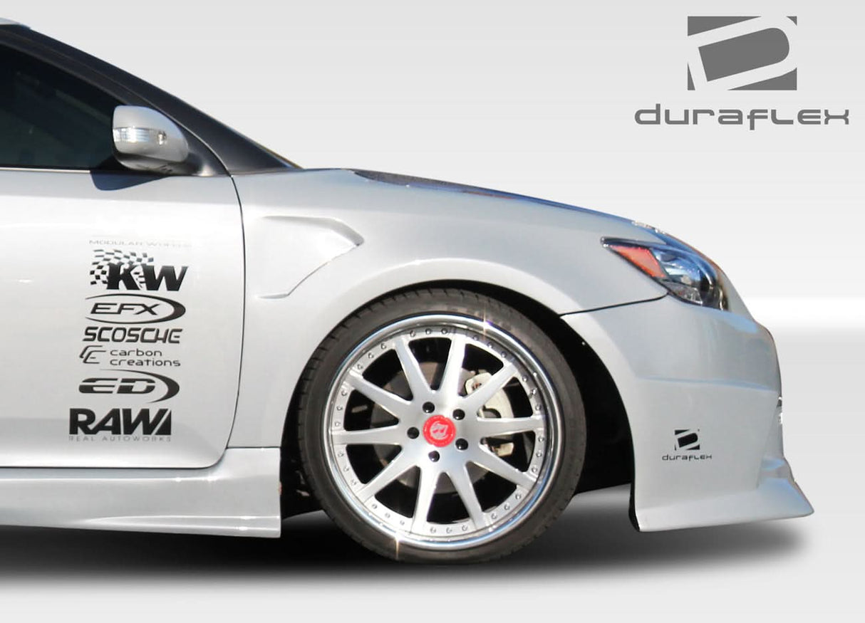 2011-2015 Scion tC GT Concept Style Fenders - 2 Piece - FRP