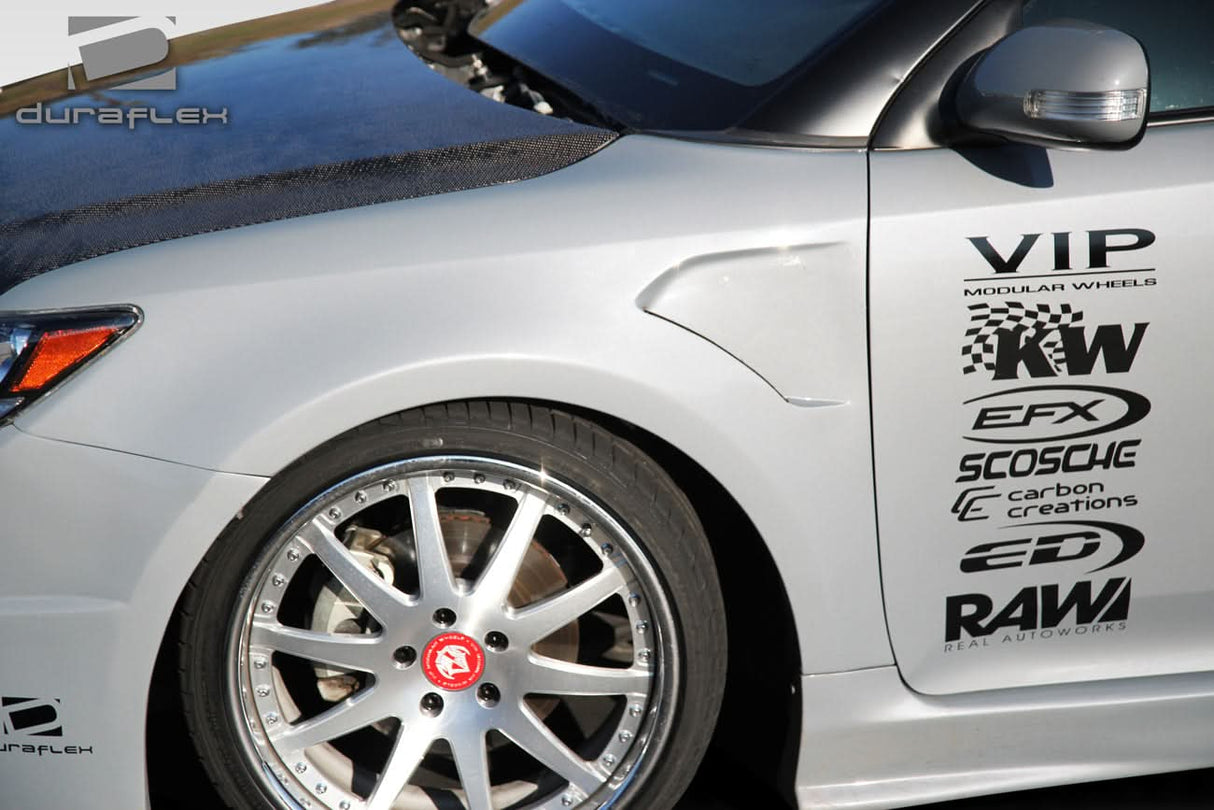 2011-2015 Scion tC GT Concept Style Fenders - 2 Piece - FRP