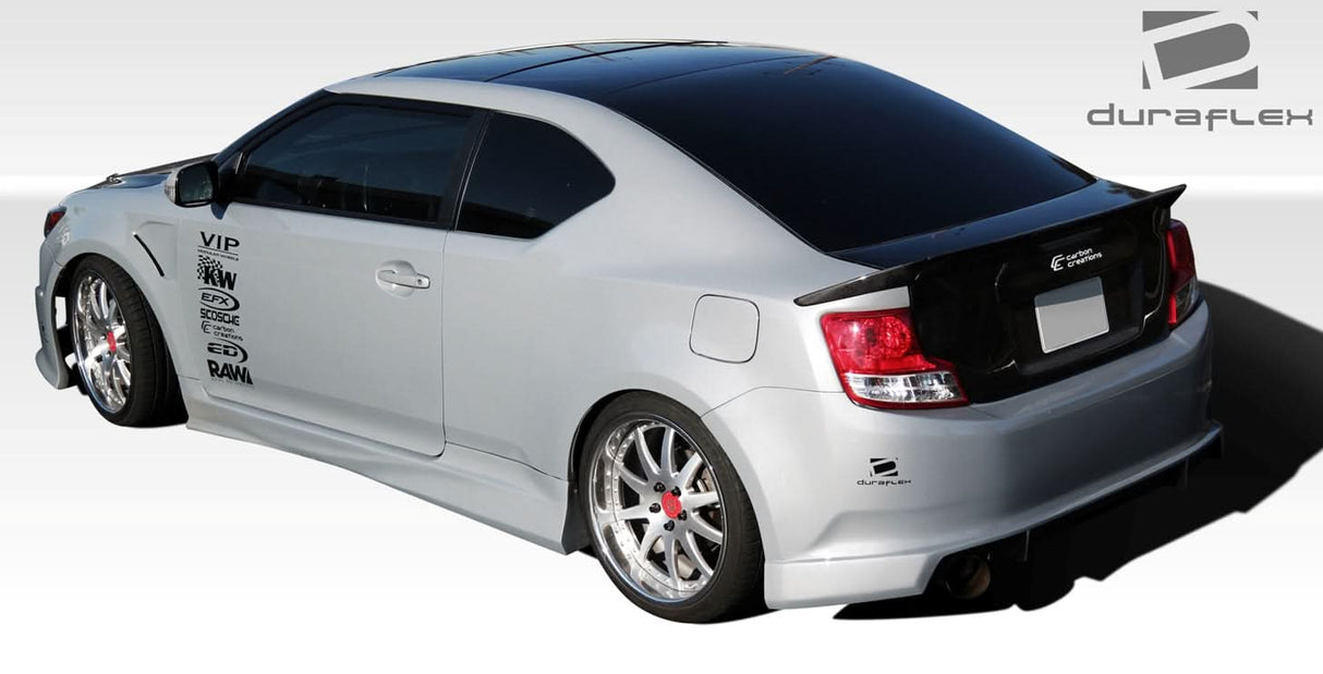 2011-2013 Scion tC GT Concept Style Rear Bumper Cover - FRP
