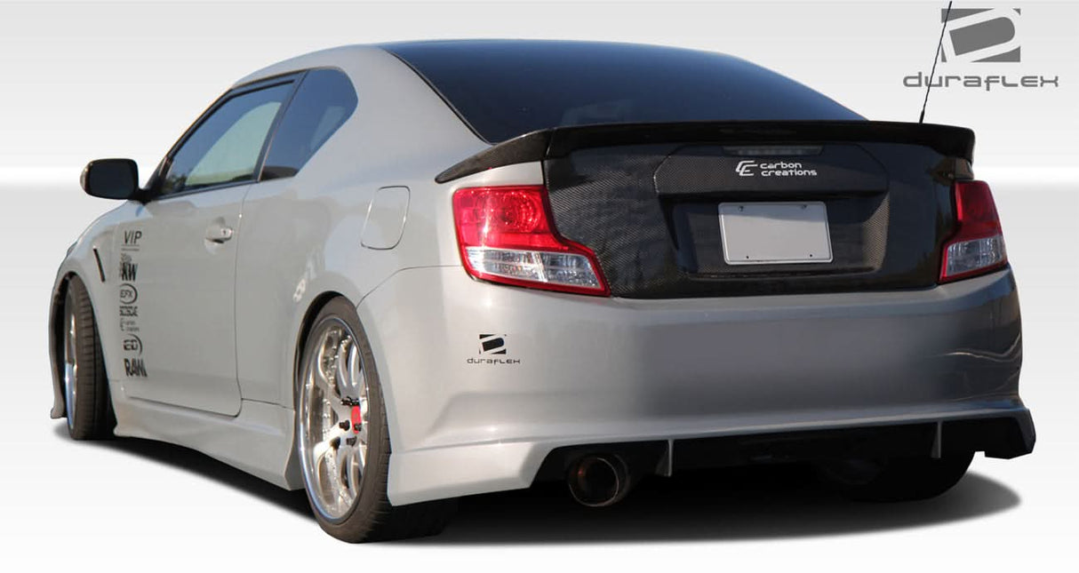 2011-2013 Scion tC GT Concept Style Rear Bumper Cover - FRP