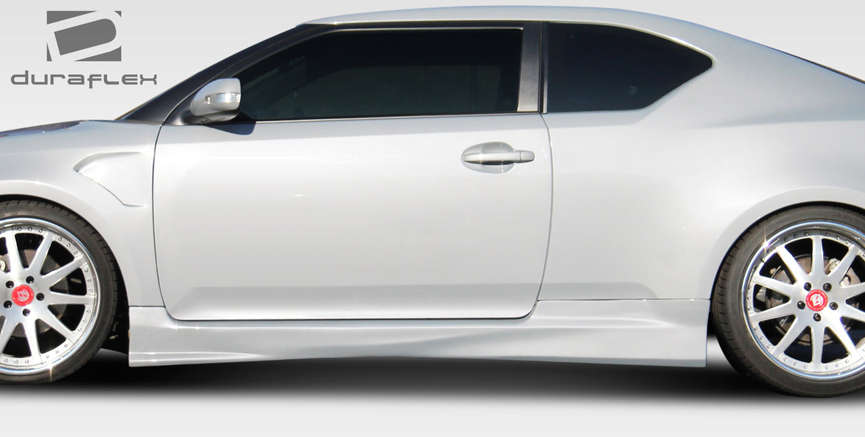 2011-2015 Scion tC GT Concept Style Side Skirts - 2 Piece - FRP