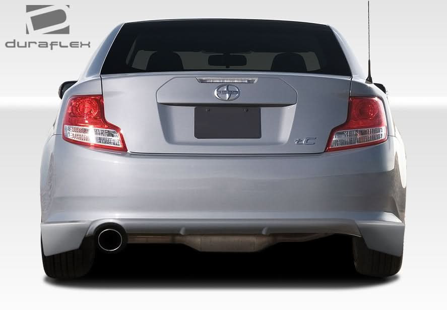 2011-2013 Scion tC X-5 Style Rear Add Ons Spat Bumper Extensions - FRP