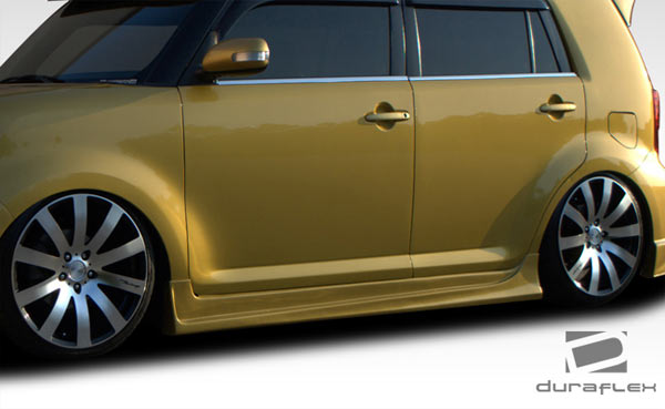 2008-2015 Scion xB Atlas Style Side Skirts Rocker Panels - FRP