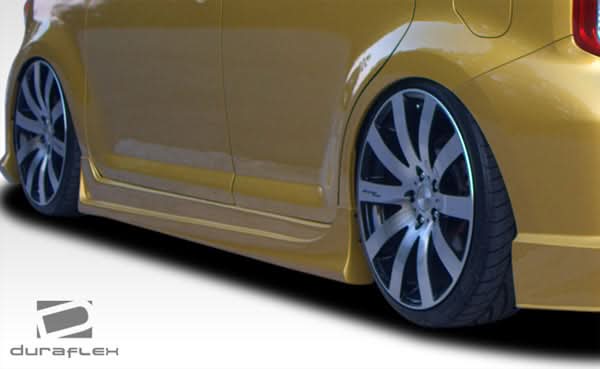 2008-2015 Scion xB Atlas Style Side Skirts Rocker Panels - FRP