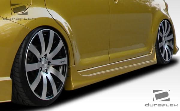 2008-2015 Scion xB Atlas Style Side Skirts Rocker Panels - FRP