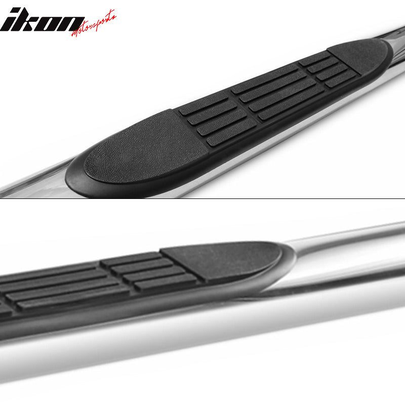 07-21 Toyota Tundra Double Cab Round Nerf Bars Side Step Running Board